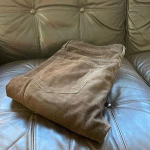 J. Crew 770 Straight Fit Pants in Corduroy Rust Size 31W x 30L